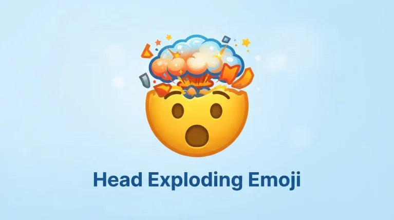 Head Exploding Emoji