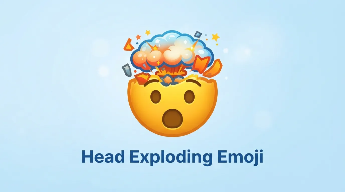 Head Exploding Emoji
