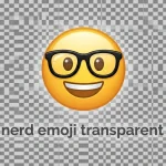 nerd emoji transparent