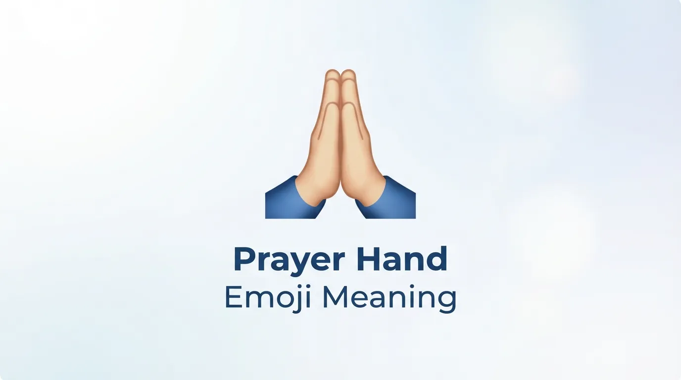 Prayer Hand Emoji Meaning
