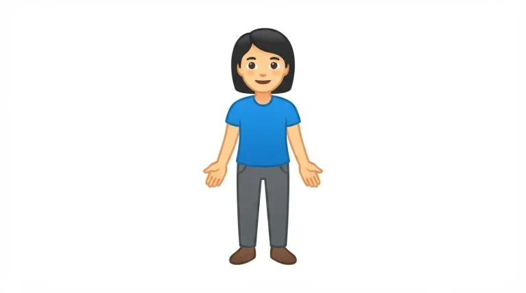 standing person emoji