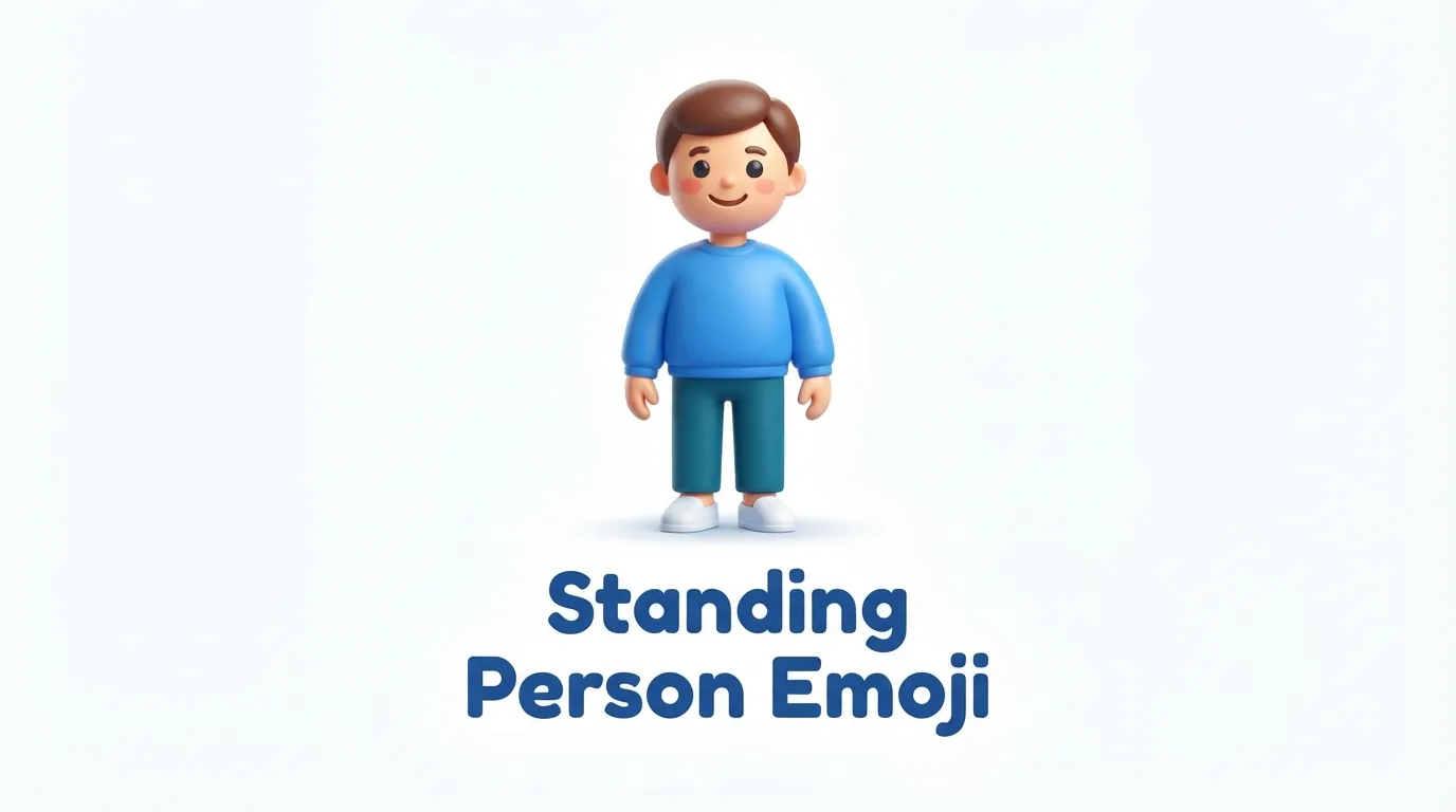 Standing Person Emoji