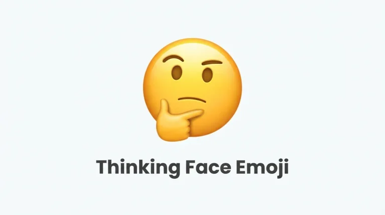 Thinking Face Emoji