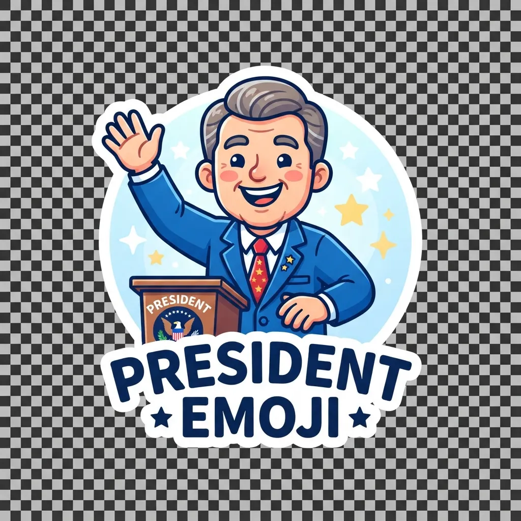 Trending president emoji in 2026