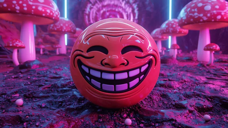Troll Face Emoji Meaning